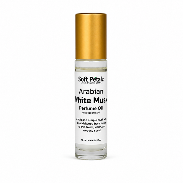 Arabian White Musk Natural Roll-On Perfume Oil 10ml