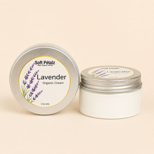 Soft Petalz Lavender Organic Cream