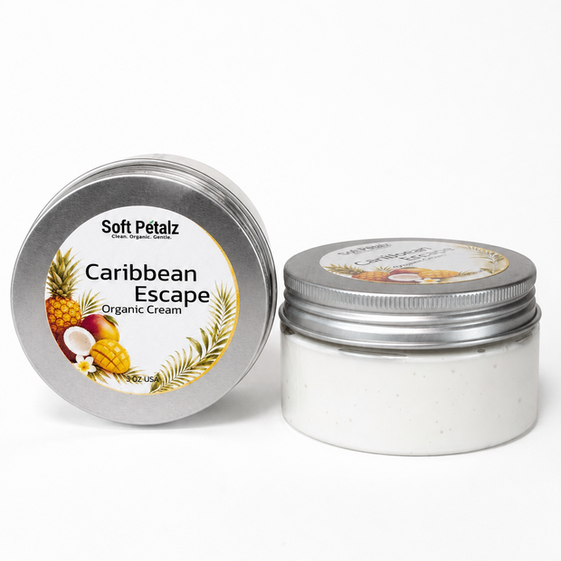 Soft Petalz Caribbean Escape Organic Cream