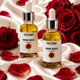 Rose gold face oil