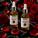 Rose gold face oil
