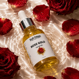 Rose gold face oil