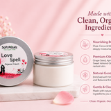 Soft Petalz Love Spell Organic Cream