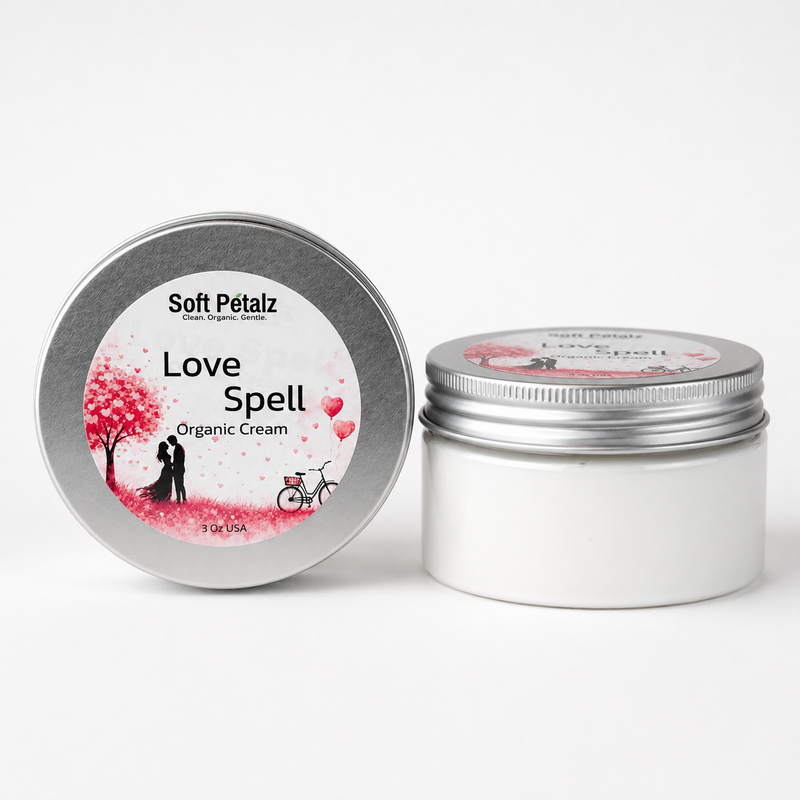 Soft Petalz Love Spell Organic Cream