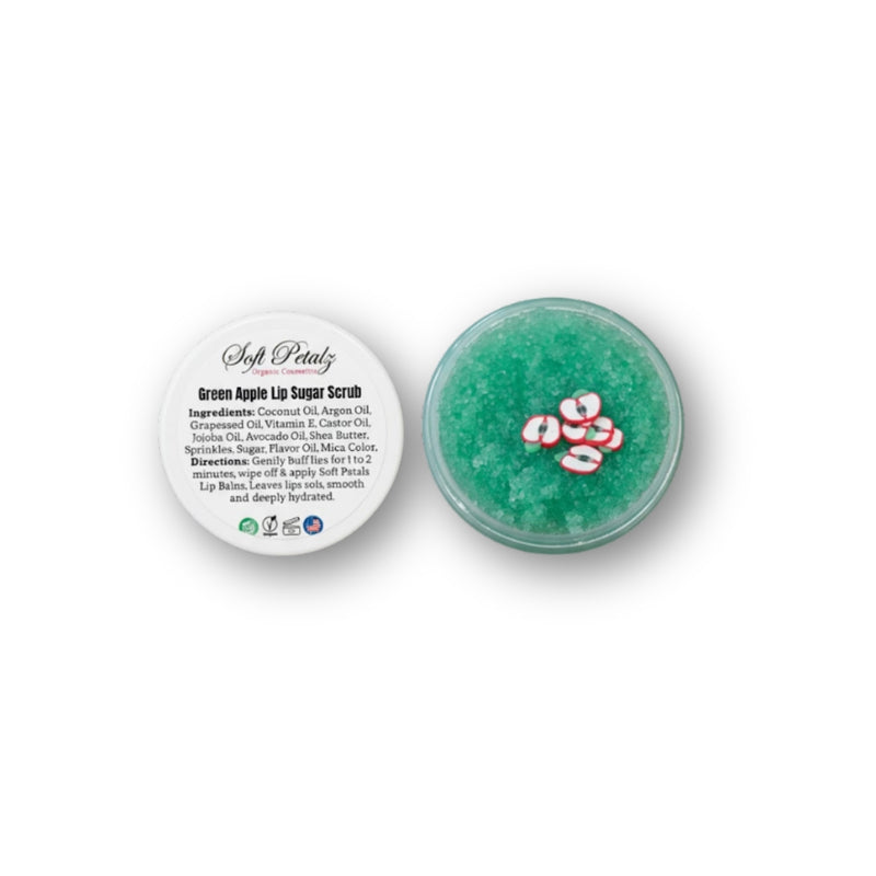 Green Apple Lip Sugar Scrub